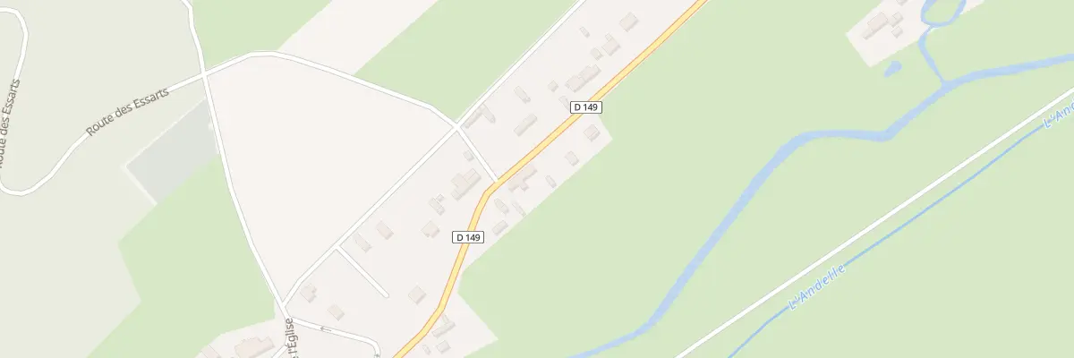 Plan du 1117 Rue de Fumechon à Radepont