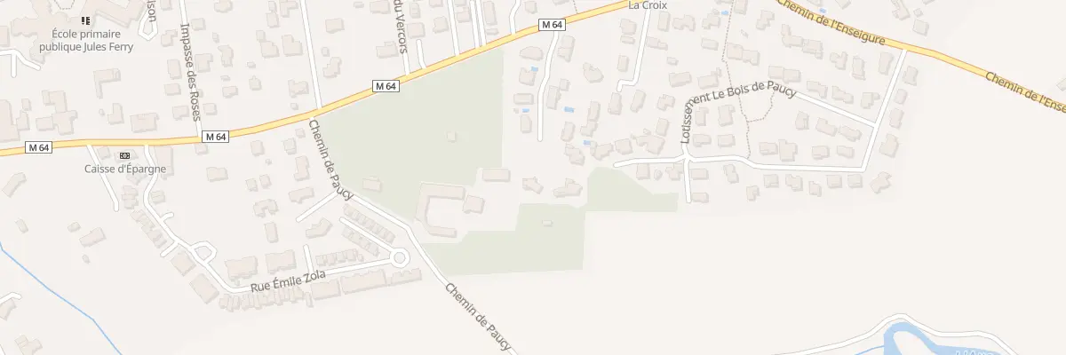 Plan du 642B Rte de Seilh à Aussonne