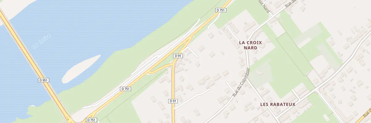 Plan du 4 Rue de Bas-Rivière à Blois
