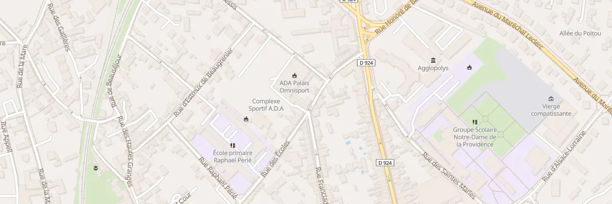 Plan du 25 Rue des Ecoles à Blois