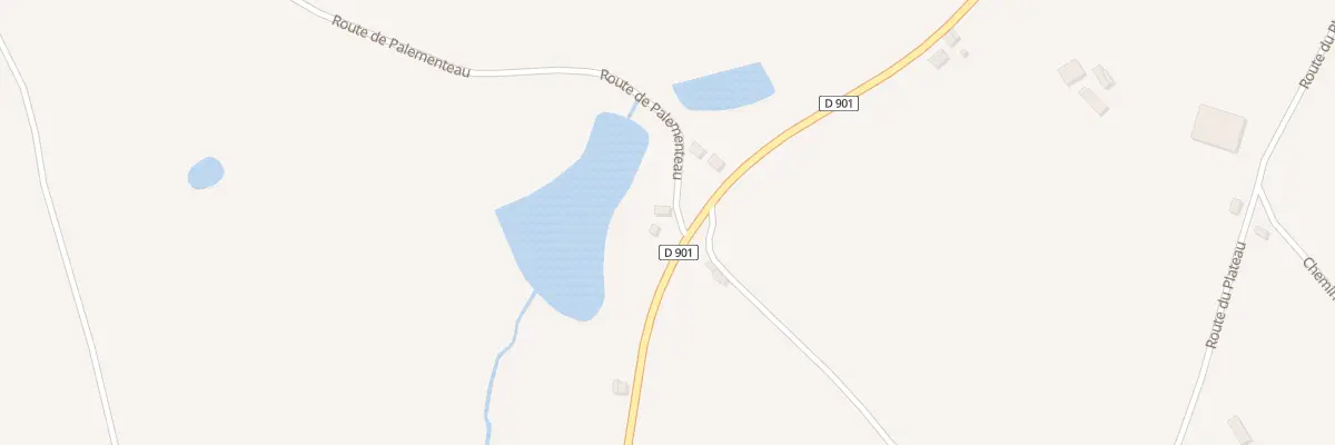 Plan du 5128 Les Prades à Concèze
