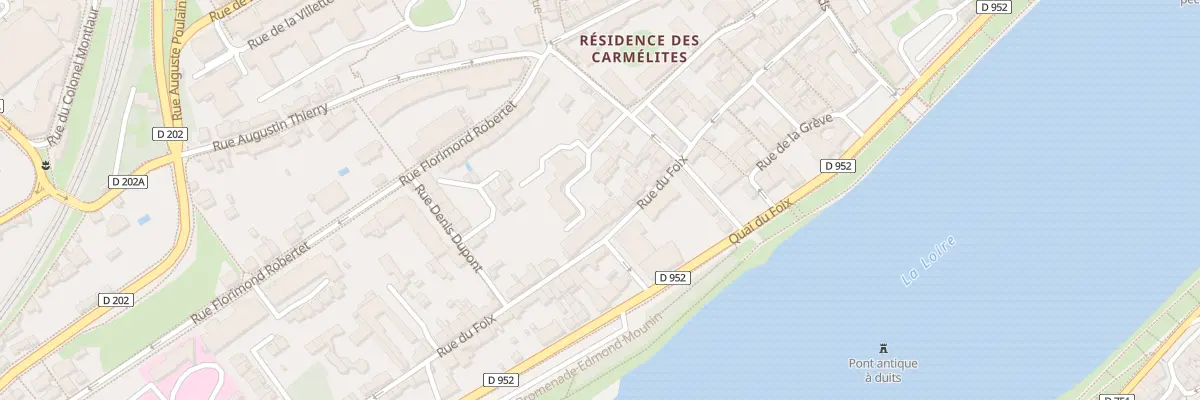 Plan du 41 Rue du Foix à Blois