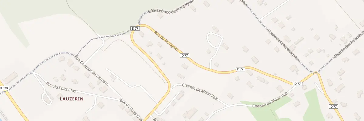 Plan du 16 Rue de Marignan à Saint-Rustice