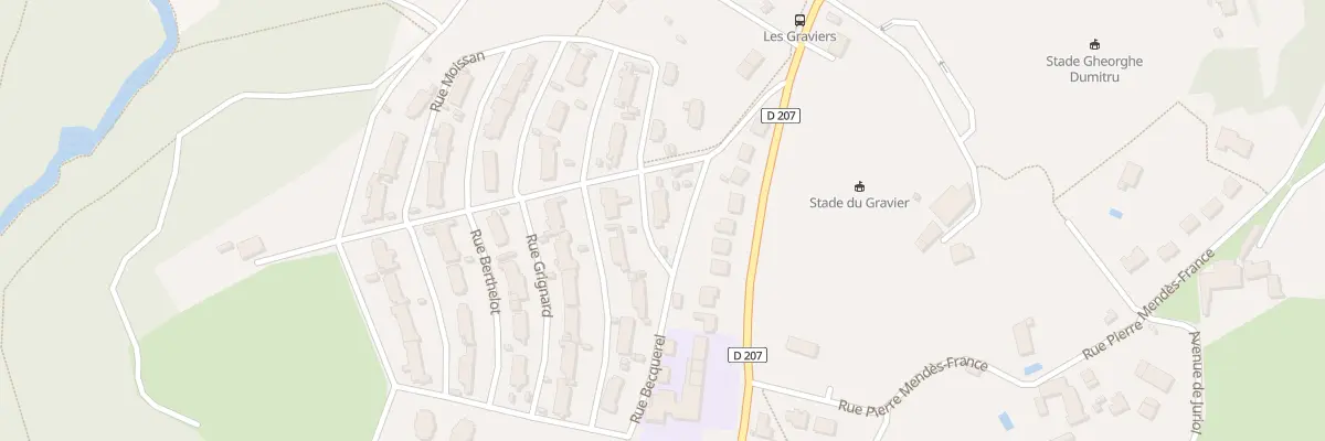 Plan du 2 Rue Vauquelin au Palais-sur-Vienne