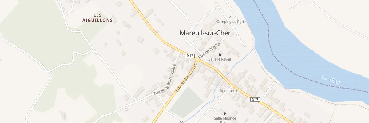Plan du 101 Rue de la République à Mareuil-sur-Cher