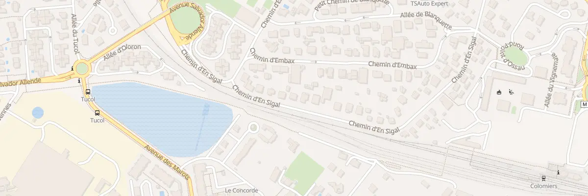 Plan du 56 Che d’En Sigal à Colomiers