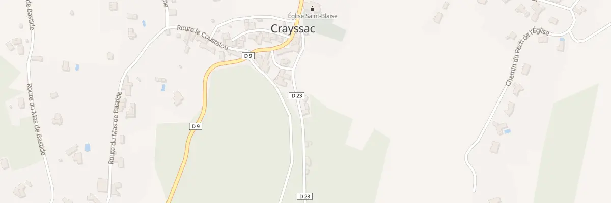Plan du 1467 Rte de Caillac à Crayssac