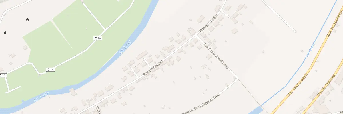 Plan du 59 Rue de Chollet à Châteaudun