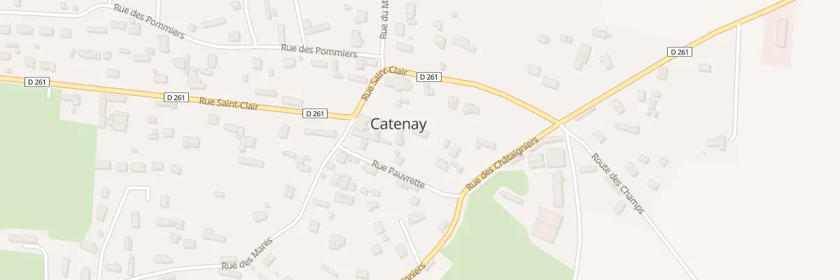 Plan du 71 Rue Pauvrette à Catenay