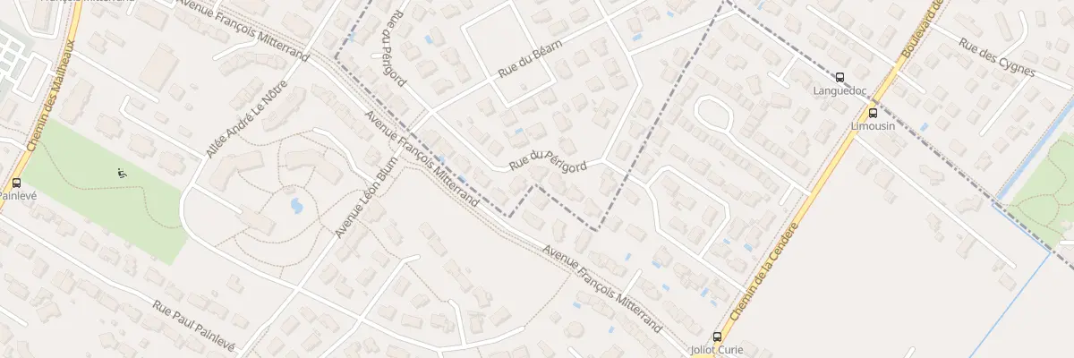 Plan du 52 Rue du Périgord à Villeneuve-Tolosane