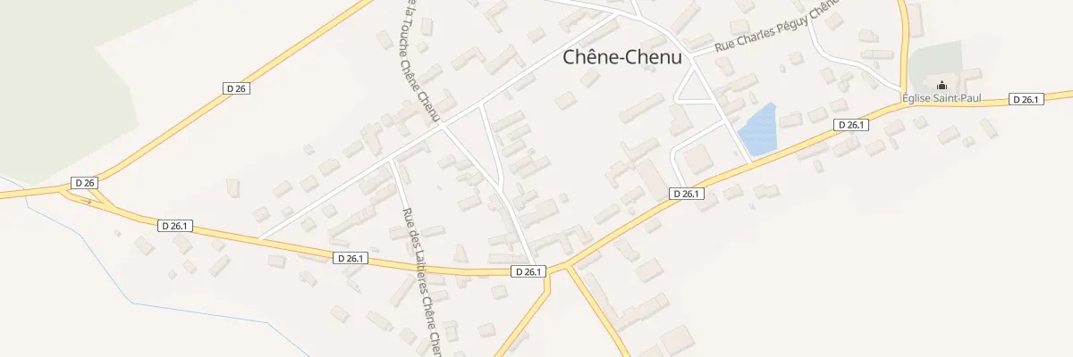 Plan du 6 Pl de la Liberté Chêne Chenu à Tremblay-les-Villages