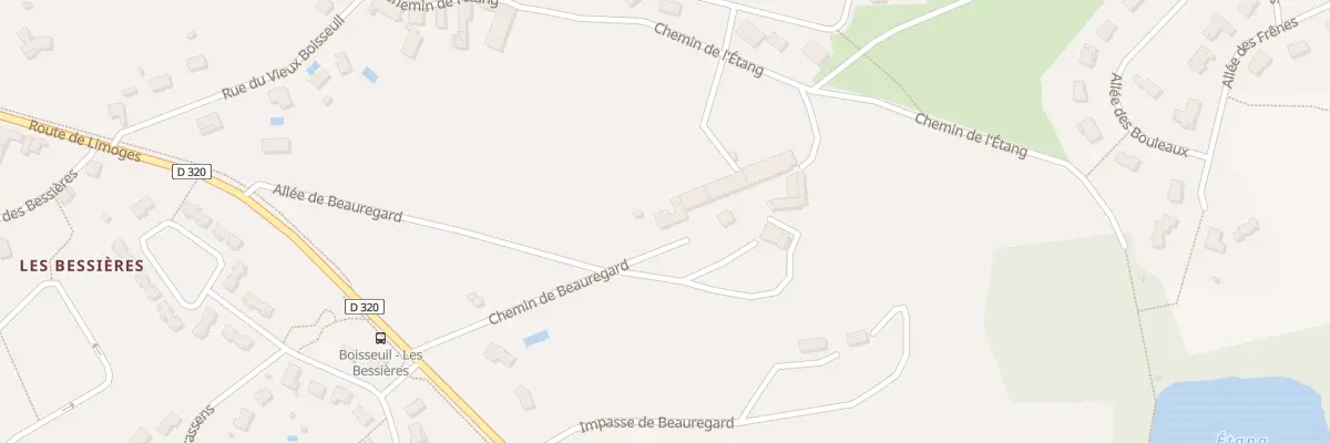 Plan du 5091 Beauregard à Boisseuil