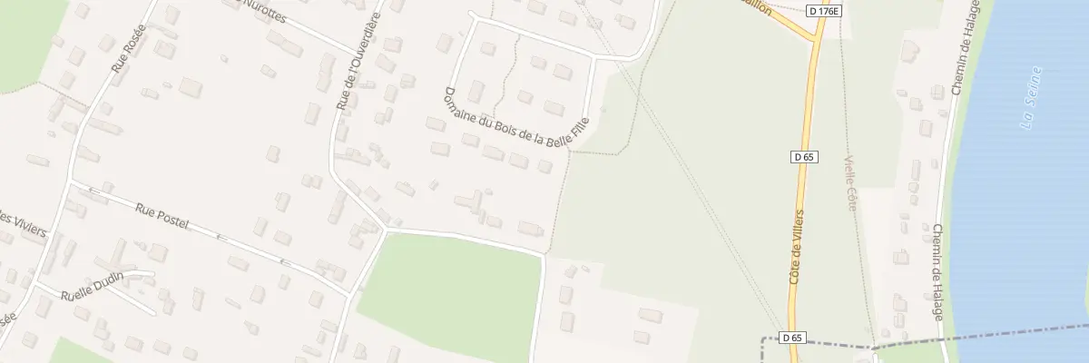 Plan du 7 Dom du Bois de la Belle Fille à Villers-sur-le-Roule