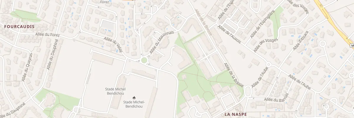 Plan du 21 All du Maconnais à Colomiers