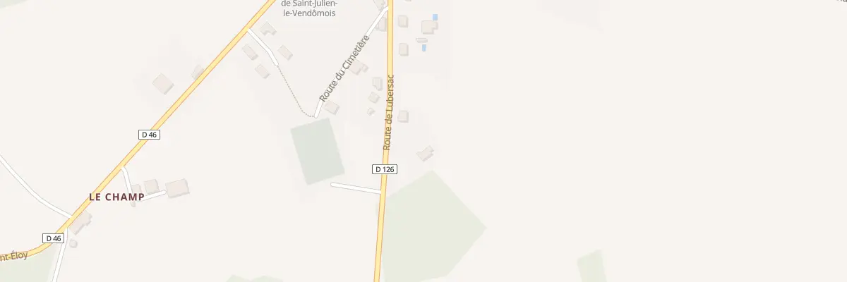 Plan du 5163 Le Bourg à Saint-Julien-le-Vendômois
