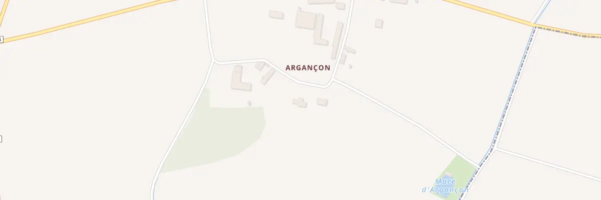 Plan de Argancon à Épeautrolles