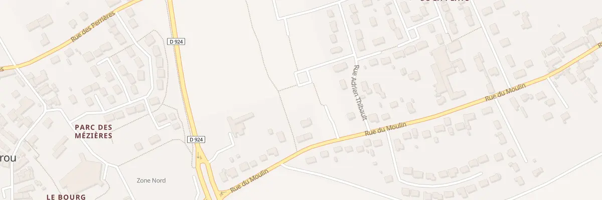 Plan du 7 Imp du Travertin à Villebarou