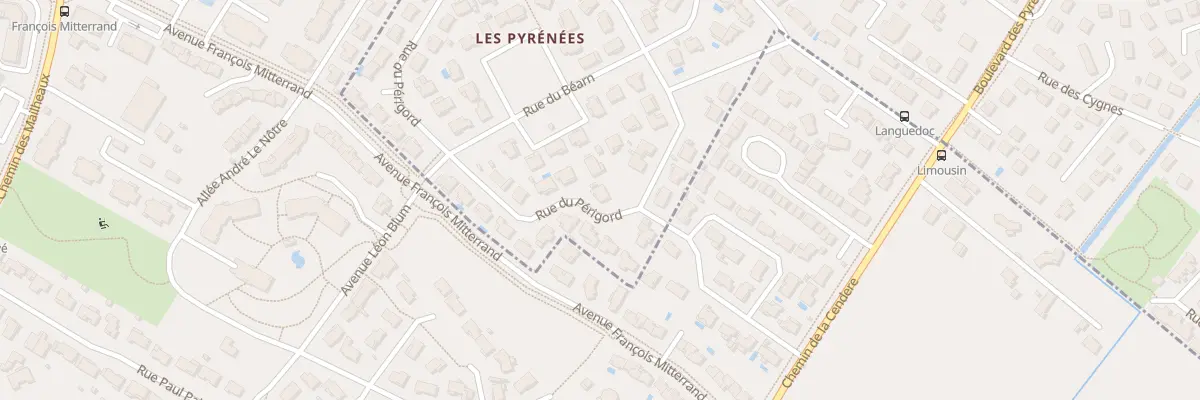 Plan du 39 Rue du Périgord à Villeneuve-Tolosane