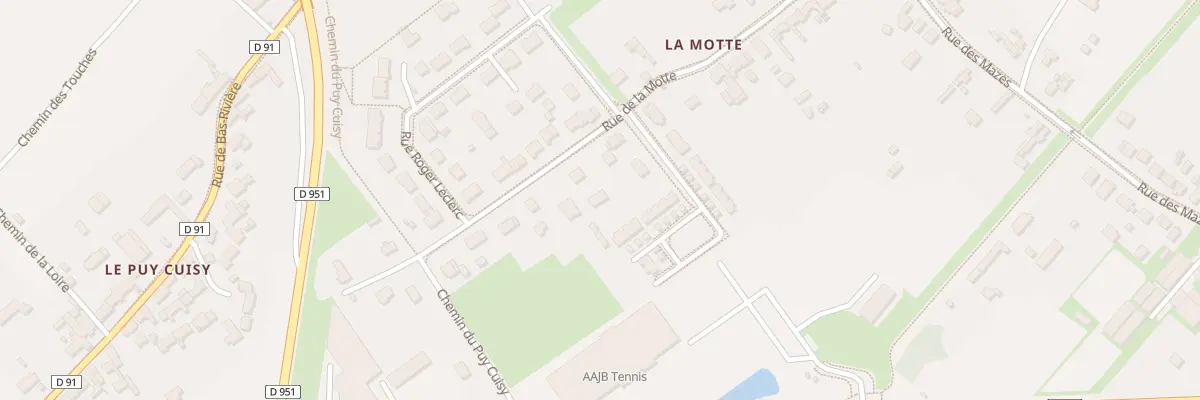 Plan du 42B Rue de la Motte à Blois