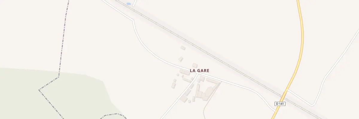 Plan du 4 Rue de la Gare à Boisset-les-Prévanches