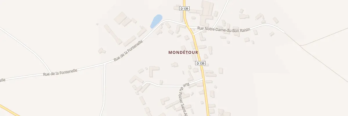 Plan du 2B Le Poirier St Aignan au Boullay-les-Deux-Églises