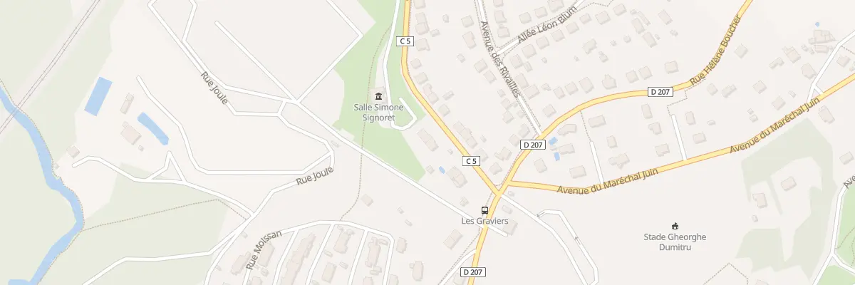 Plan du 5 Av Maryse Bastié au Palais-sur-Vienne