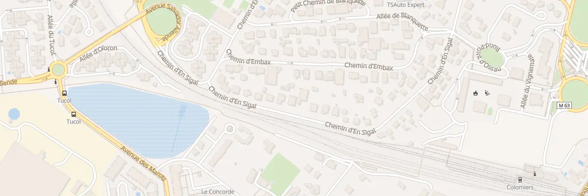 Plan du 52 Che d’En Sigal à Colomiers