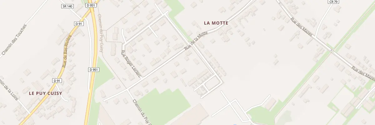 Plan du 40 Rue de la Motte à Blois