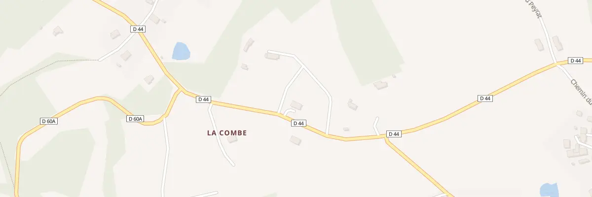 Plan du 4 Lavaud Jalounaud à Razès