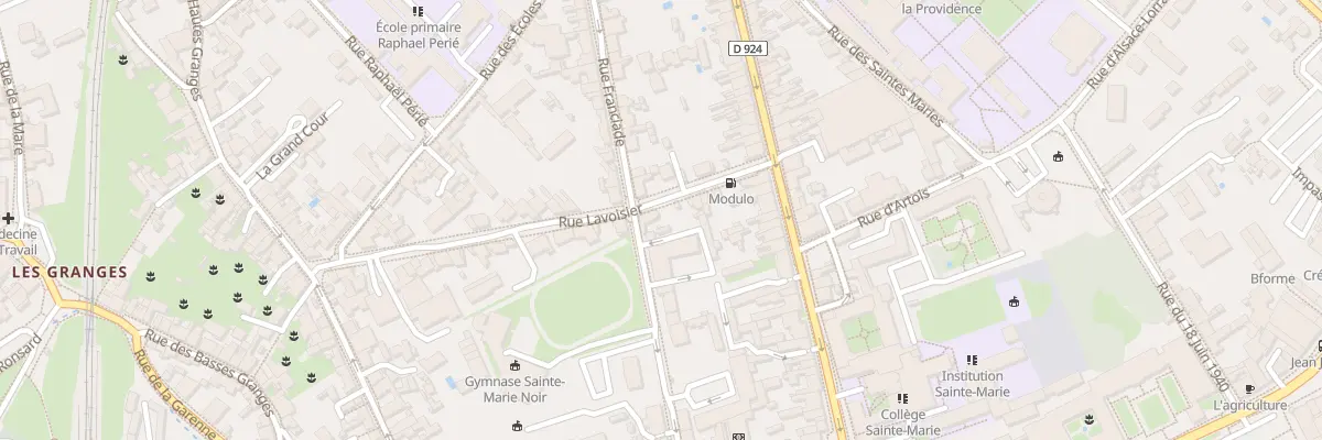 Plan du 10 Rue Lavoisier à Blois