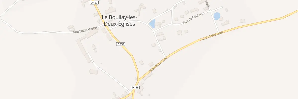 Plan du 4 Rue du Clos Bordeau au Boullay-les-Deux-Églises