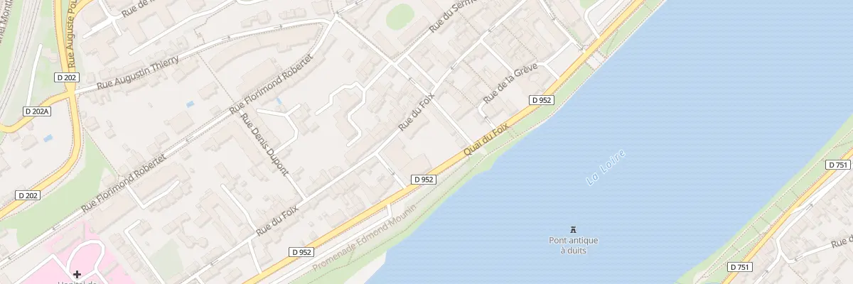 Plan du 3 Rue Boesnier à Blois