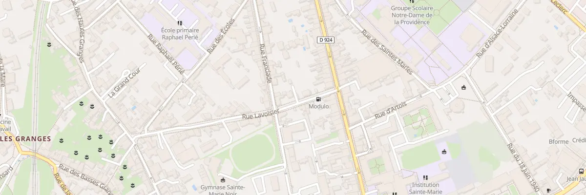 Plan du 3 Rue Lavoisier à Blois