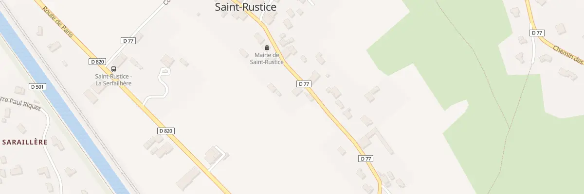 Plan du 36 All des Amandiers à Saint-Rustice