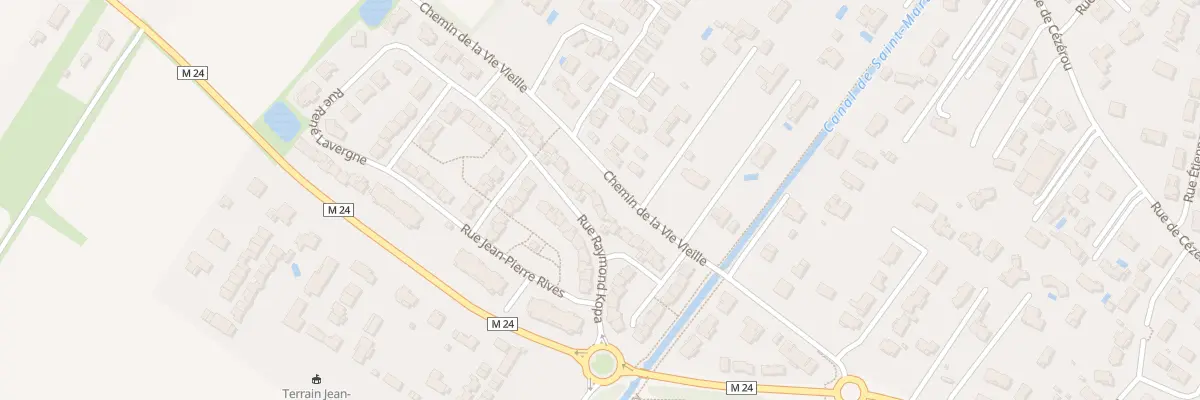 Plan du 16 Rue Raymond Kopa à Cugnaux