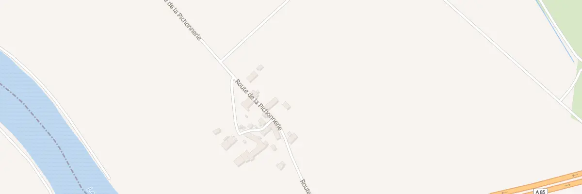 Plan du 8 Rte de la Pichonnerie à Thésée