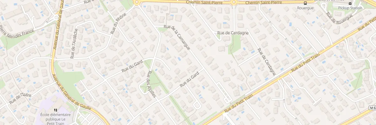 Plan du 20 Rue de la Camargue à Tournefeuille