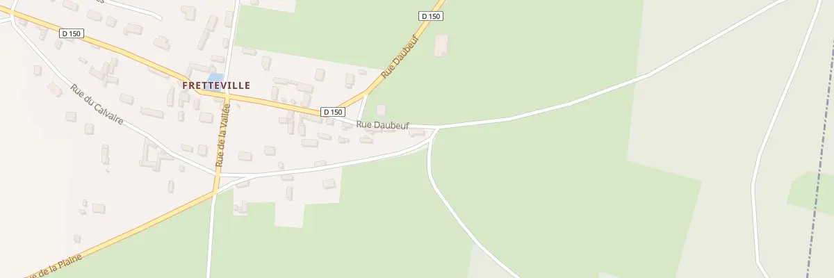 Plan du 11 Rue du Calvaire à Daubeuf-près-Vatteville