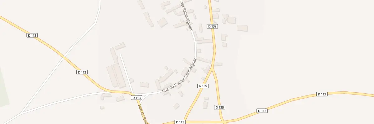 Plan du 12 Rue du Poirier Saint Aignan au Boullay-les-Deux-Églises