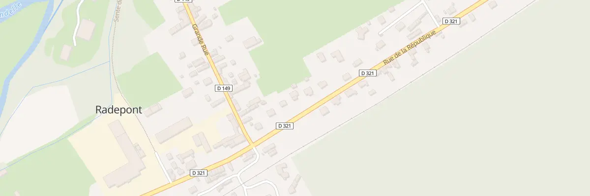 Plan du 1642 Rue de la Republique à Radepont