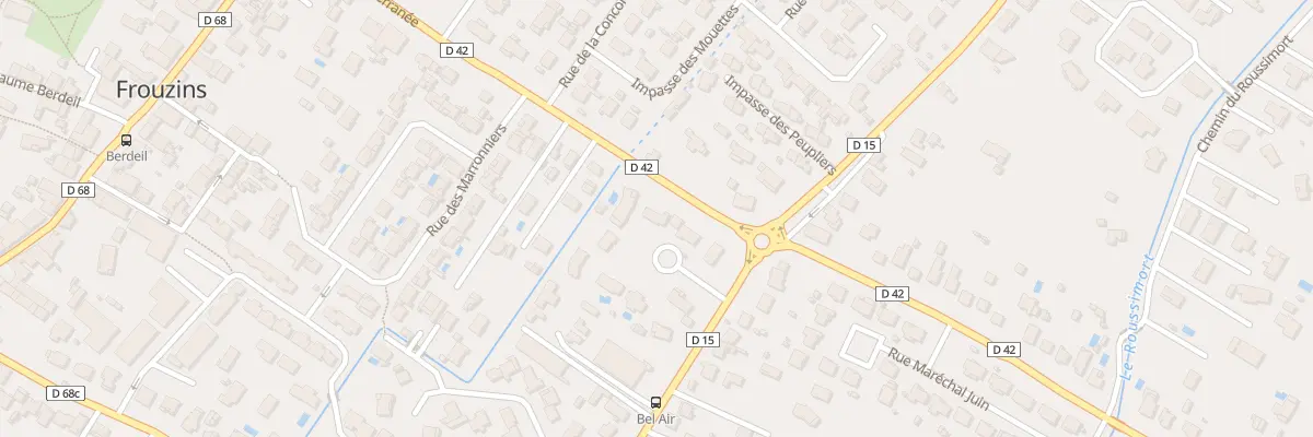 Plan du 3 Imp Maryse Bastié à Frouzins