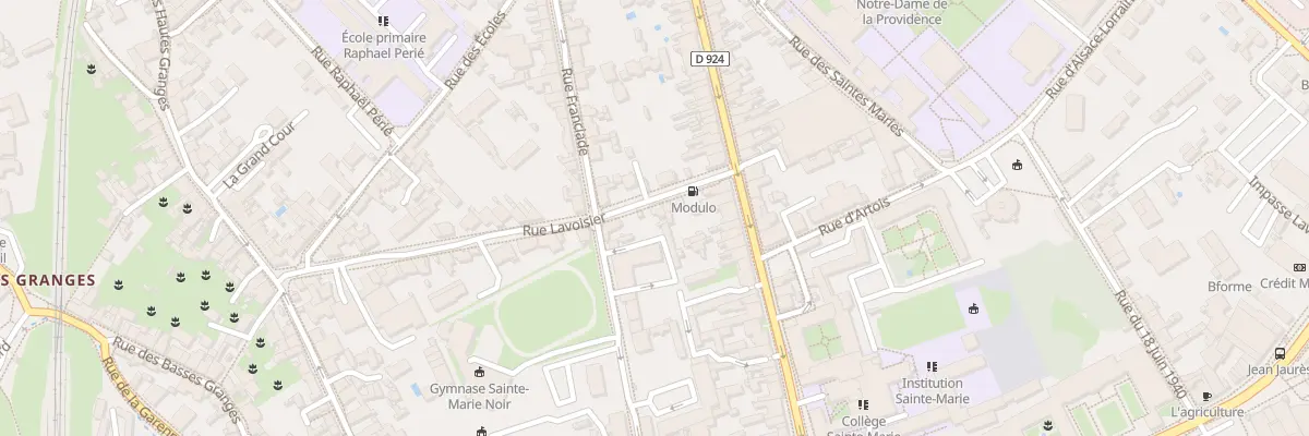 Plan du 8 Rue Lavoisier à Blois