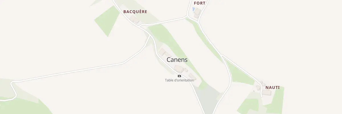 Plan du 12 Souleilla du Chateau à Canens