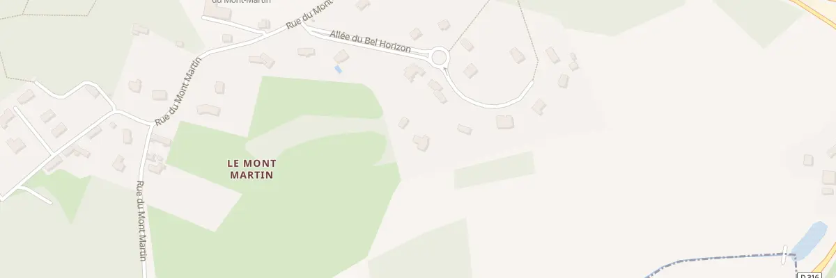 Plan du 4 All du Bel Horizon à Gaillon
