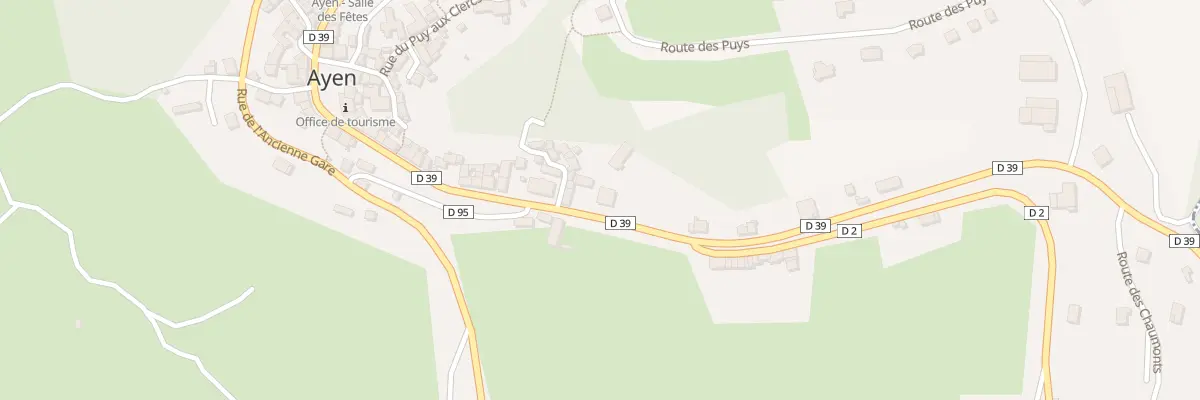 Plan du 5038 Le Bourg à Ayen