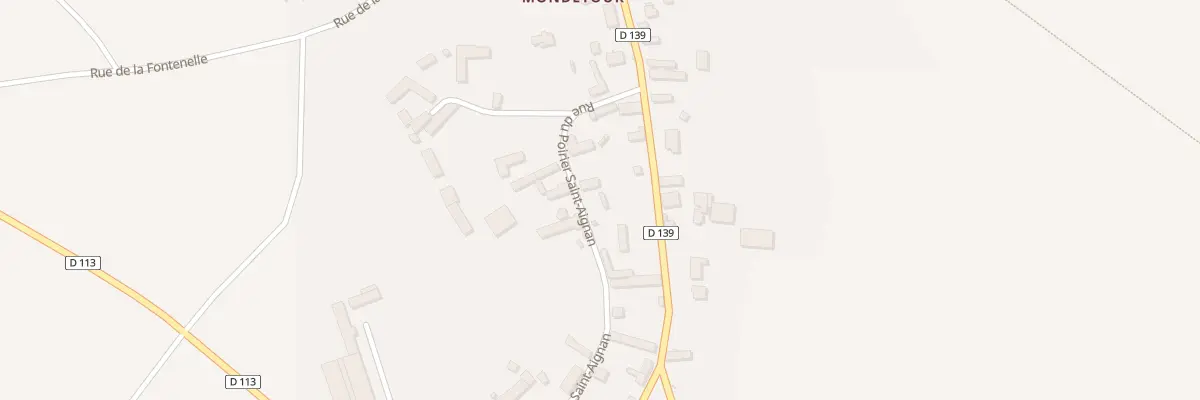 Plan du 7 Rue du Poirier Saint Aignan au Boullay-les-Deux-Églises