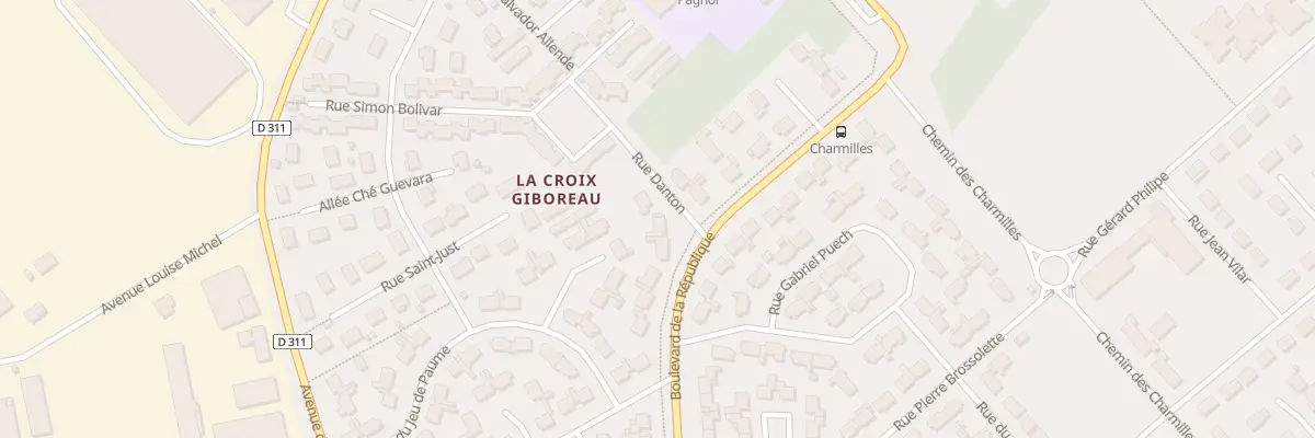 Plan du 37 Bd de la République à Vernouillet