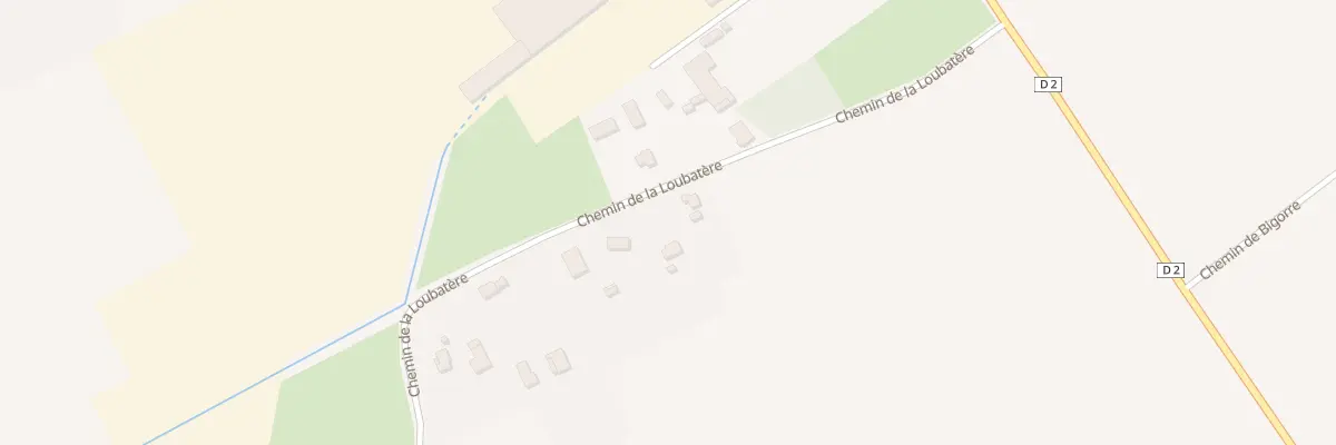 Plan du 534 Che de la Loubatère à Merville