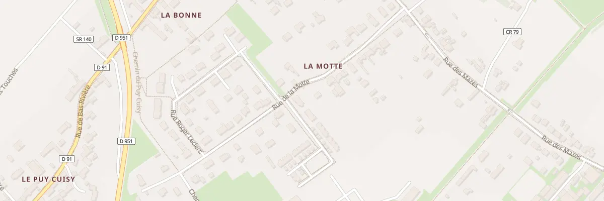 Plan du 32 Rue de la Motte à Blois