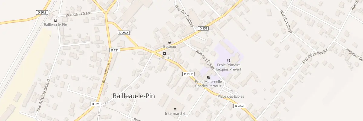 Plan du 5 Rue de Beauce à Bailleau-le-Pin